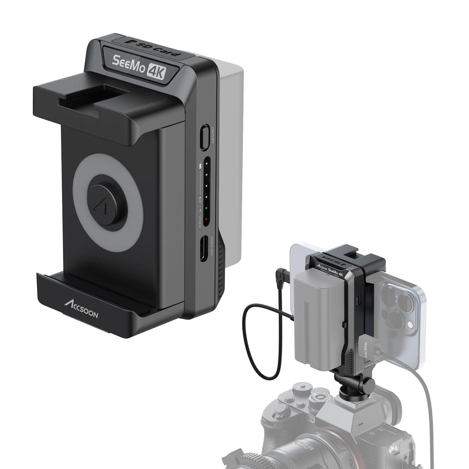 Amazon.com: Accsoon SeeMo 4K HDMI Video Transmission System for i