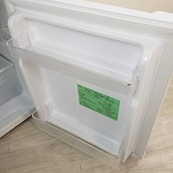 Amazon.co.jp: ユーイング 90L 2ドア冷蔵庫（直冷式）ホワイト【右開き