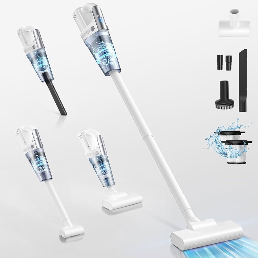 Amazon | 掃除機 コードレス 【新登場 21000Pa超強力吸引 超軽量