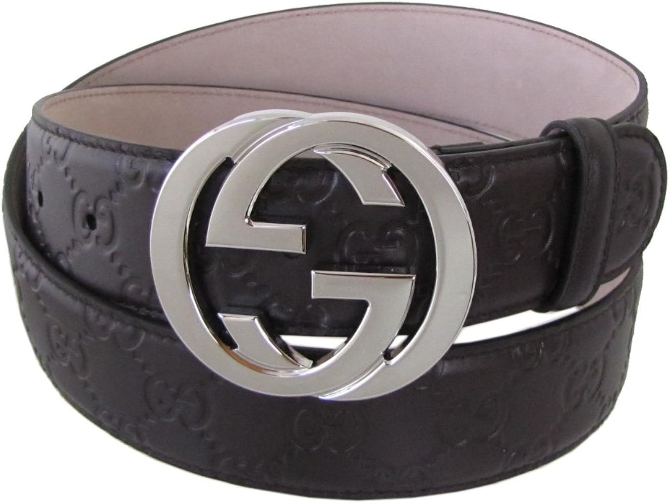 Amazon | グッチ GUCCI ベルト 90サイズ GGレザー グッチシマ インター