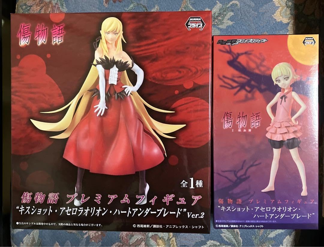 Amazon.co.jp: 化物語 傷物語 キスショット 忍野忍 フィギュア 4体