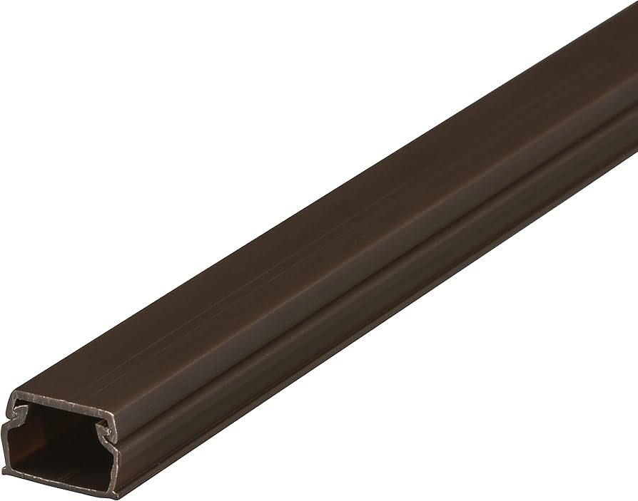 Amazon.co.jp: オーム電機 ABSモール1号 1m チョコ 配線カバー 配線