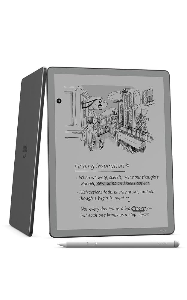 Kindle Scribe Without Front Light | Thinner, lighter, faster