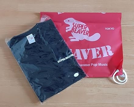 Amazon.co.jp: スーパービーバー バックドロップTシャツ ライブ限定