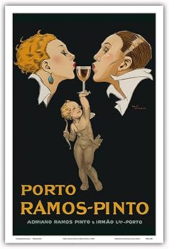 Amazon.com: Porto Ramos-Pinto - Couple Kissing Cupid Port Wine