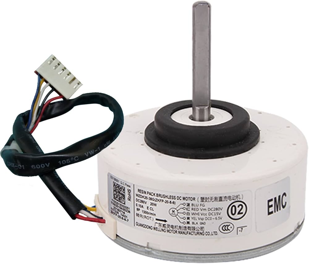 Amazon.com: Air Conditioner Indoor Motor WZDK20-38G (ZKFP-20-8-6
