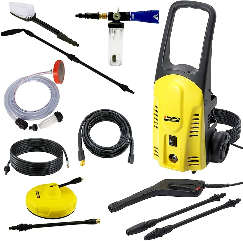 Amazon | 【在庫限り】ヒダカ 高圧洗浄機 HK-1890 スペシャルセット