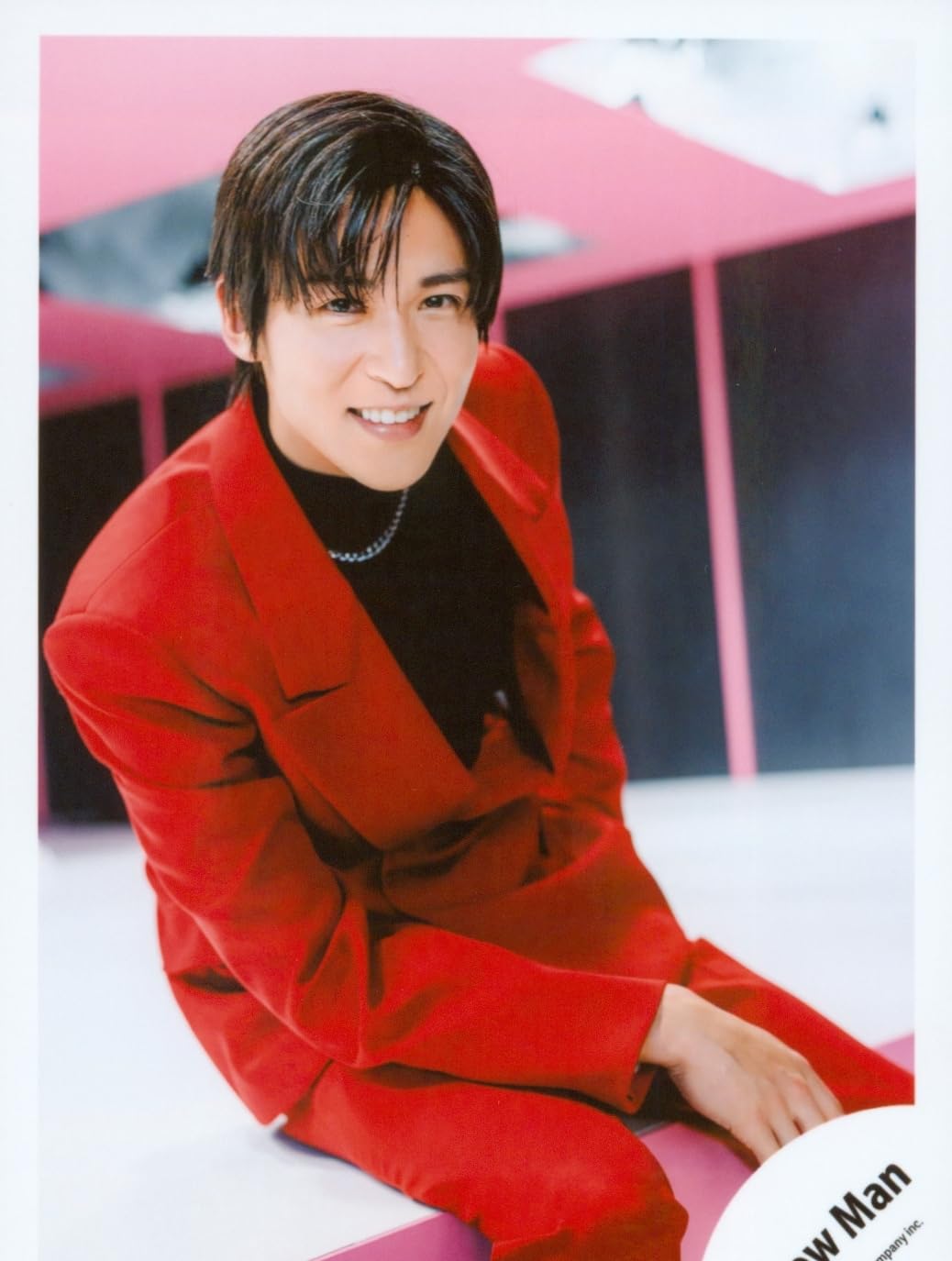 Amazon.co.jp: Snow Man 公式 生 写真（目黒蓮）SM03215 : ホビー