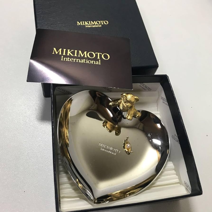 Amazon.co.jp: MIKIMOTO ミキモト ジュエリートレイ 小物入れ 熊