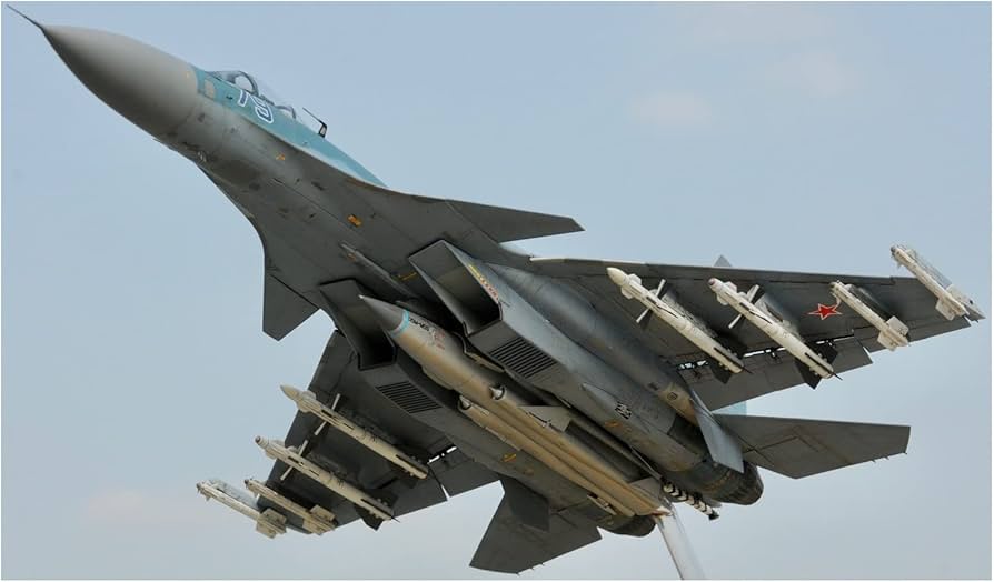 Amazon.com: Minibase 1/48 Russian Navy Su-27K Sea Flanker Kh-41