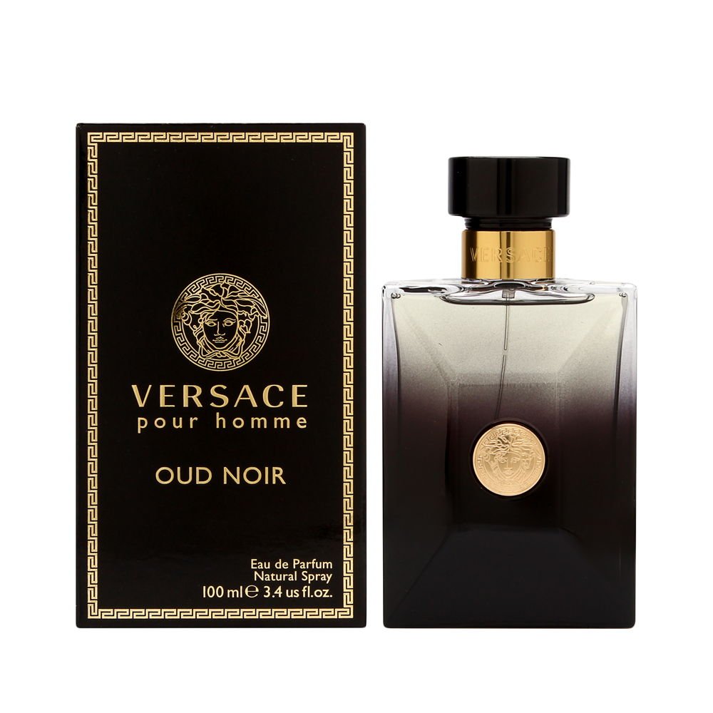 Amazon.com : Versace Pour Homme Oud Noir 3.4 oz Eau de Parfum