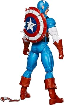 Amazon.com: Marvel Legends Series Captain America, Avengers Retro