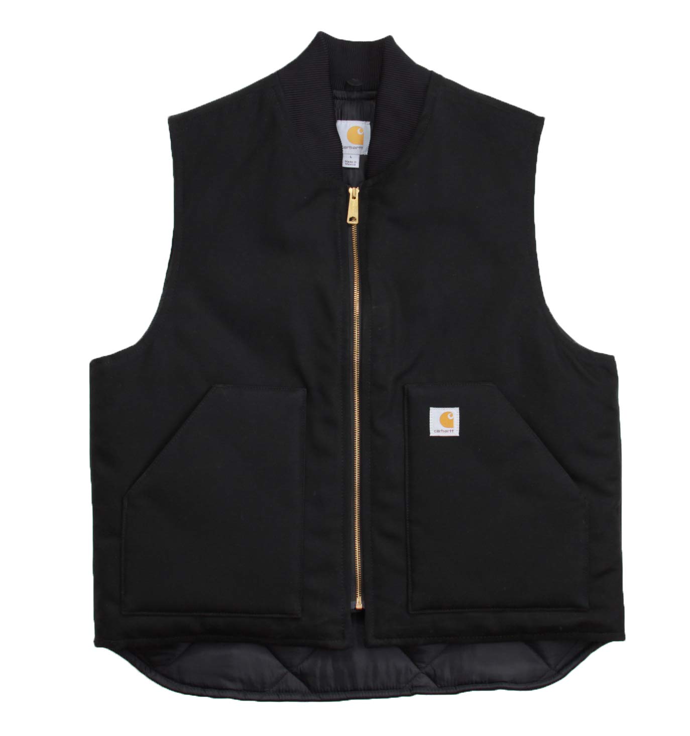 Amazon.co.jp: [カーハート] V01 ダック ワークベスト ブラック XL