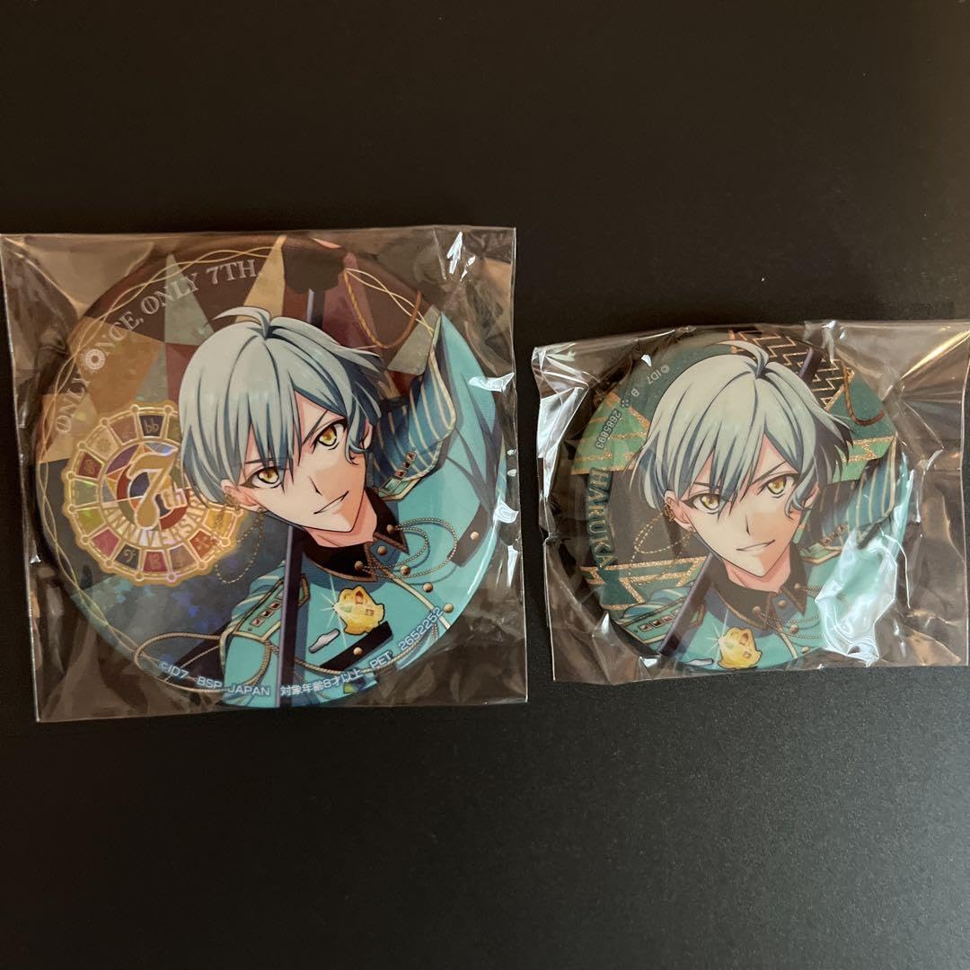 亥清悠 7周年 缶バッジ