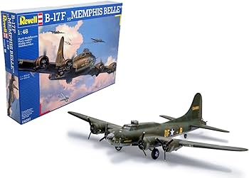 Amazon | ドイツレベル(Revell) 1/48 B-17F メンフィスベル プラモデル