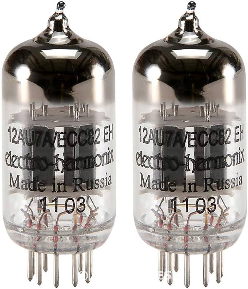 Amazon.co.jp: Electro-Harmonix 12AU7A / ECC82 マッチしたペア