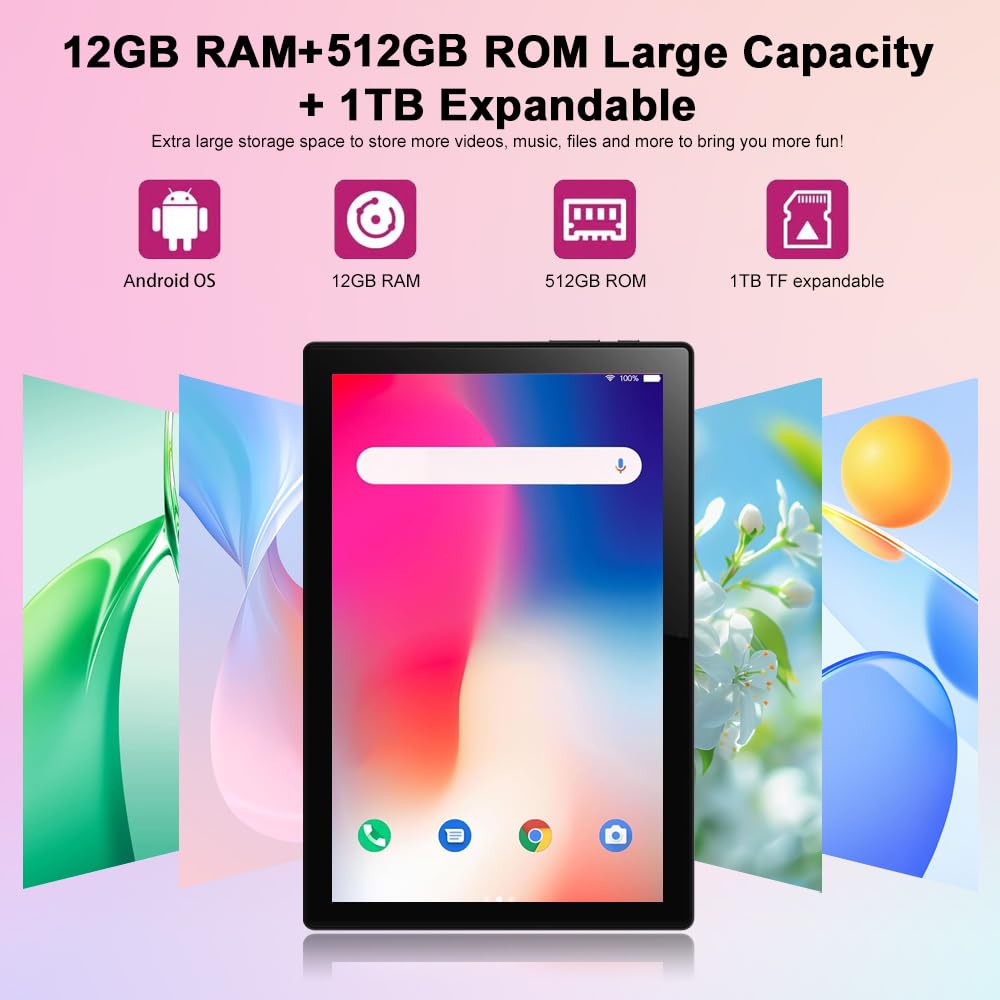 Amazon.com : Crelander 10.1 Inch Android 13 Tablet with SIM Card