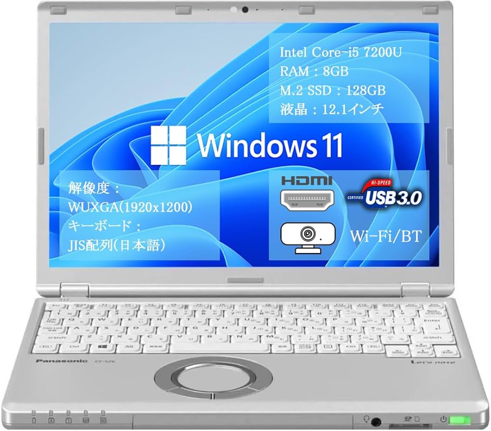 Amazon.co.jp: 【整備済み品】 パナソニック Let's note CF-SZ6 Core