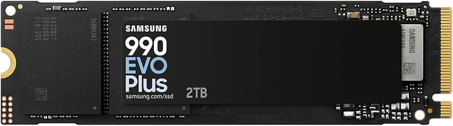 Amazon.com: Samsung 990 EVO Plus SSD 2TB, PCIe Gen 4x4, Gen 5x2 M