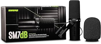 Amazon.com: Shure SM7dB Dynamic Vocal Microphone w/Built-in Preamp