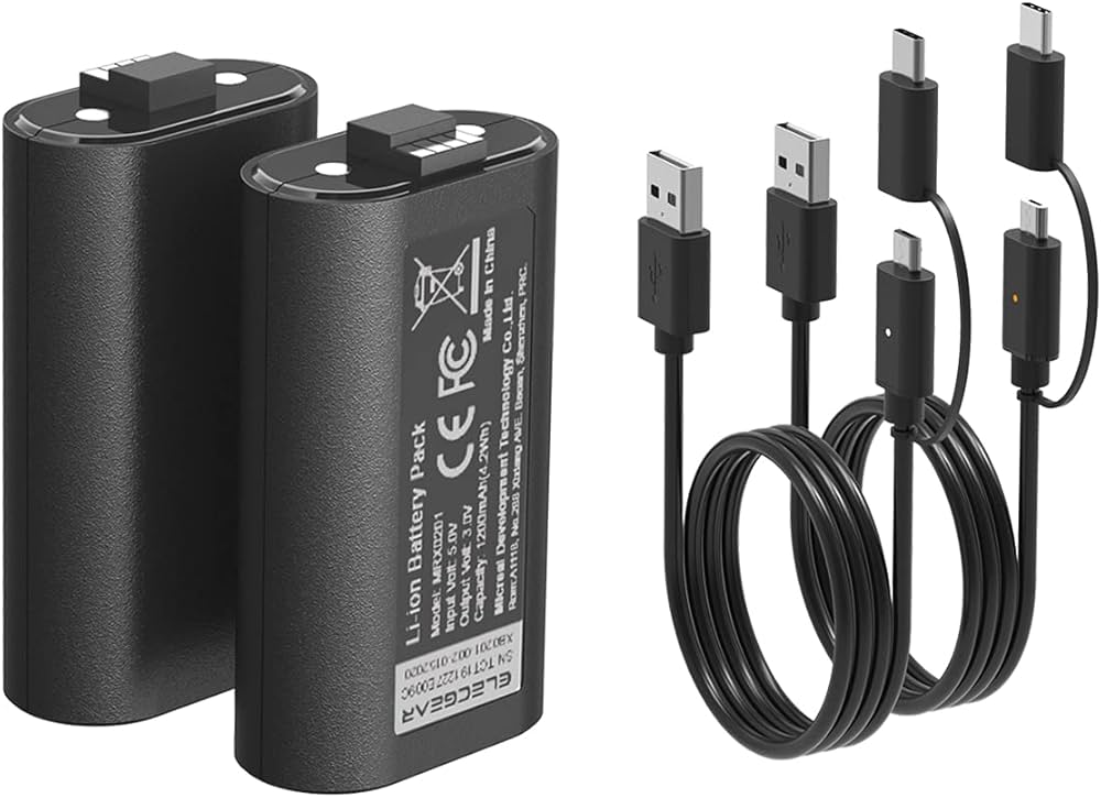 Amazon.co.jp: ElecGear Xboxコントローラー用リチウムイオン