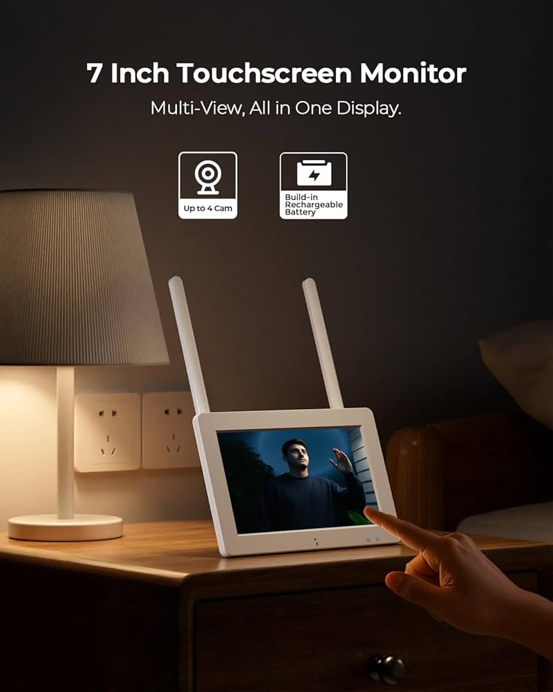 Amazon.com : Camcamp 2K Wireless Security Camera System - 7