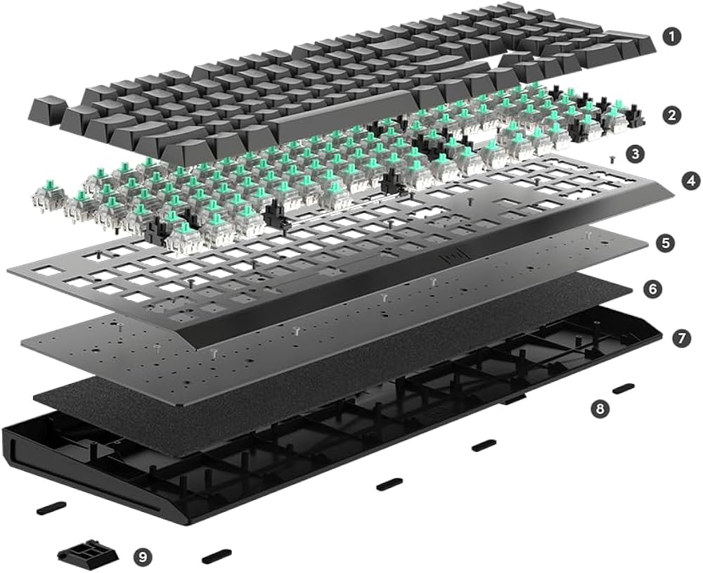 Amazon | Wooting Two HE ラピッドトリガー ARM ANSI-US PBT Lekker