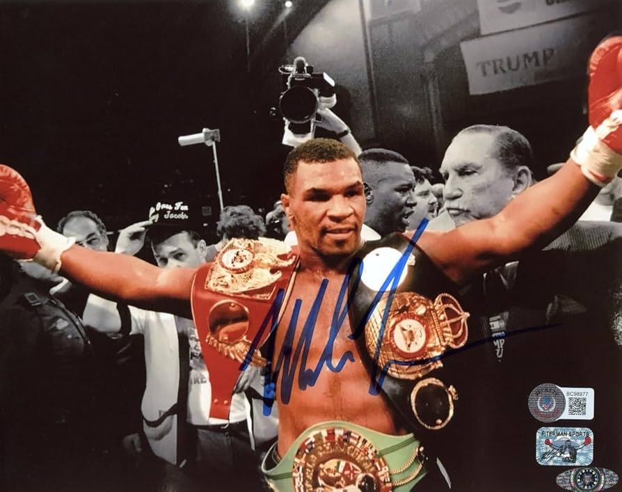 Amazon.co.jp: マイク・タイソン 直筆 サイン 入り 8×10 ポスター