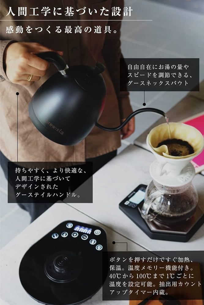 Amazon | Brewista ブリューイスタ 【世界のバリスタが愛用】 電気