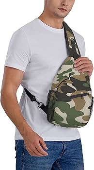 Amazon.co.jp: 斜め掛けバッグ メンズ 迷彩柄 カモフラ 肩掛け ワン