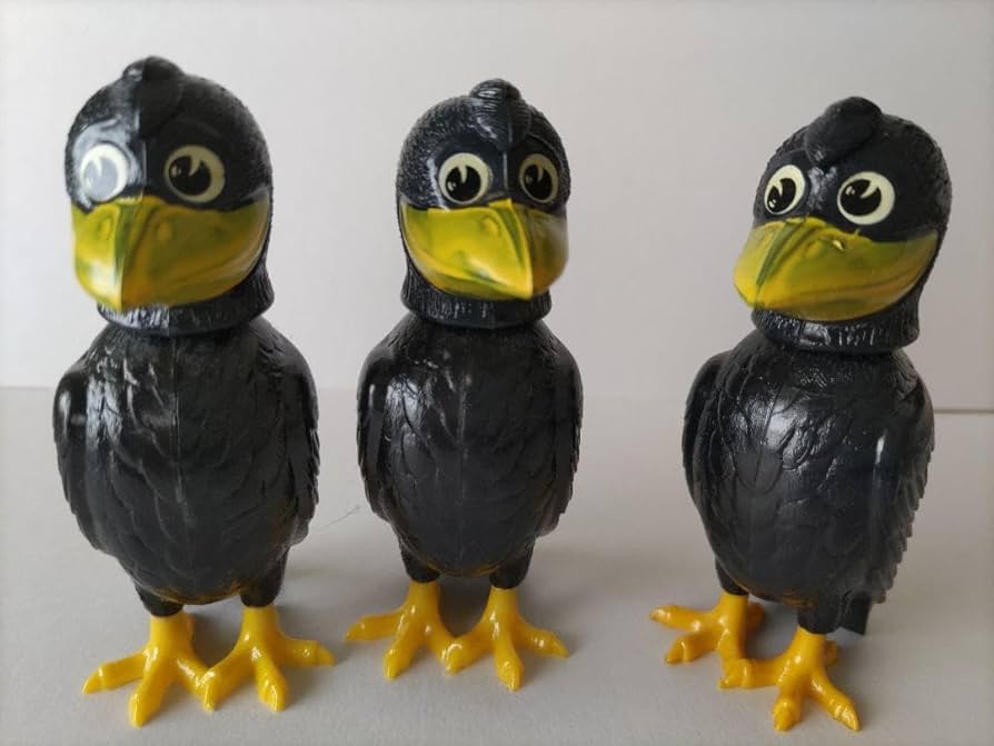 Amazon.co.jp: カラス 首振り人形 ボブルヘッド アニマル ドイツ製