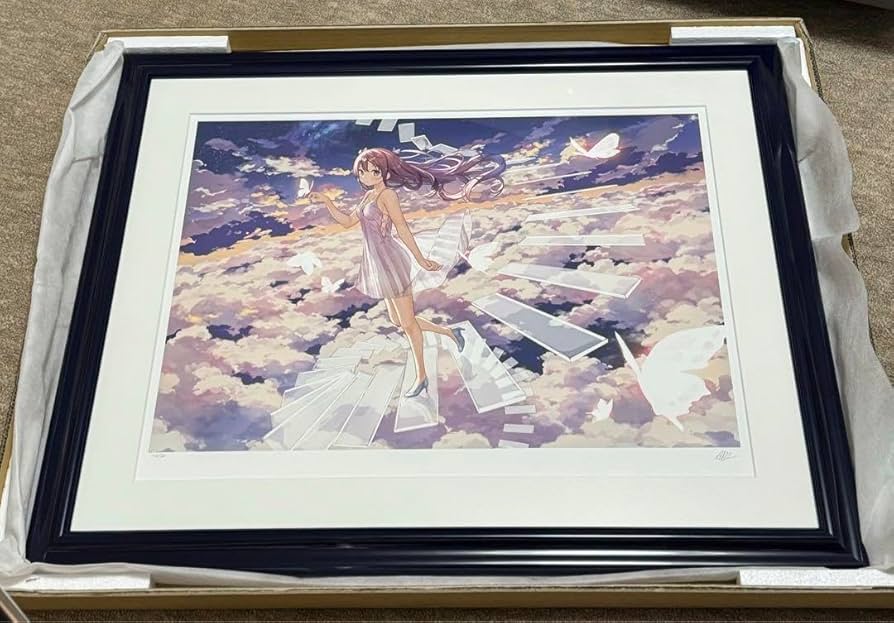 カントク直筆サイン入り版画アールビバンアールジュネス