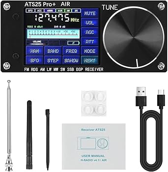 Amazon.co.jp: HAMGEEK ATS25 Pro+ プロフェッショナル航空SDR受信機