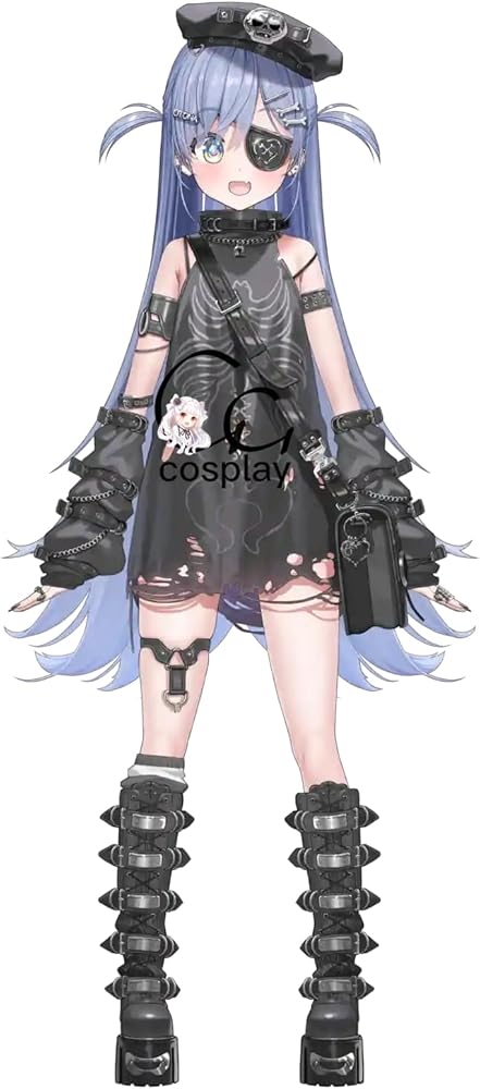 Amazon.co.jp: GGcosplay 夜乃くろむ Yano Kuromu 初期衣装 コスプレ