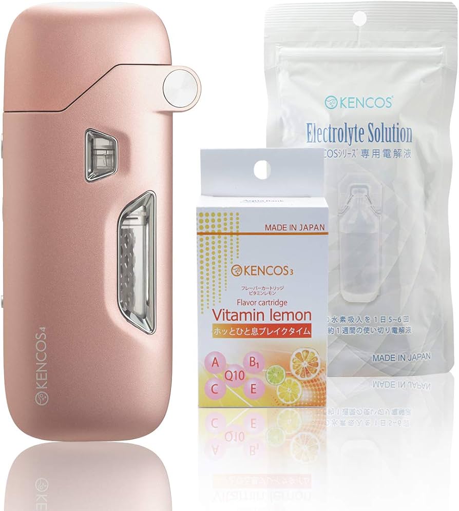 Amazon | [ポータブル水素ガス吸引具 スターター3点セット] KENCOS4