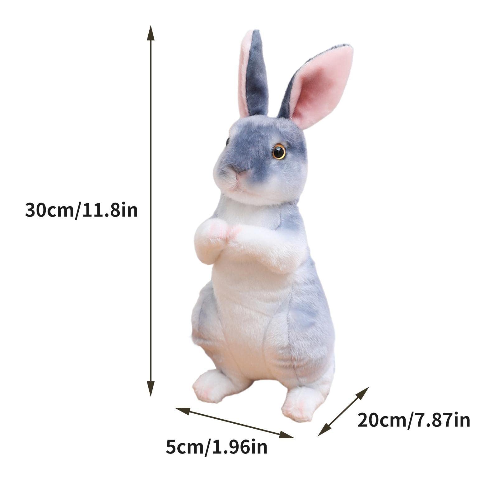 Amazon.co.jp: うさぎのぬいぐるみ,座って立っているウサギの人形