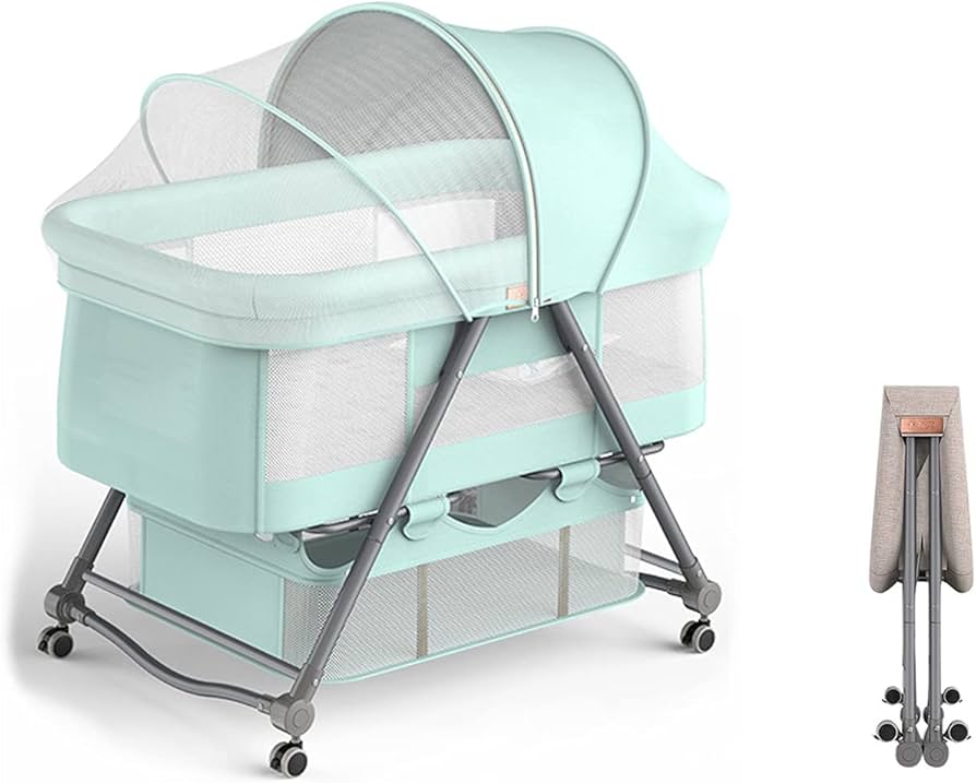 Amazon.co.jp: Luddy ベビーベッド ベビーラック ハイローベッド