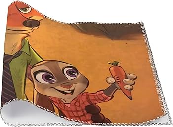 Amazon｜ランチョンマット 6枚セット ズートピア ニック・ワイルド