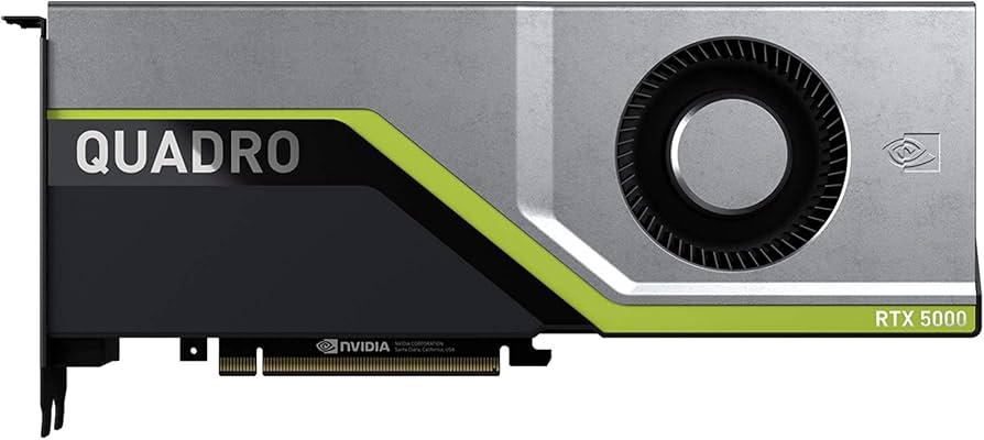 Amazon.com: NVIDIA Quadro RTX 5000 16GB PCIe x16 Graphics Card