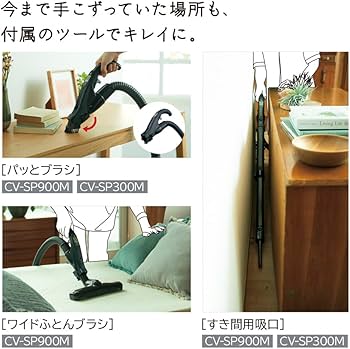 Amazon.co.jp: 日立 掃除機 パワかる サイクロン式 CV-SP300M N ライト