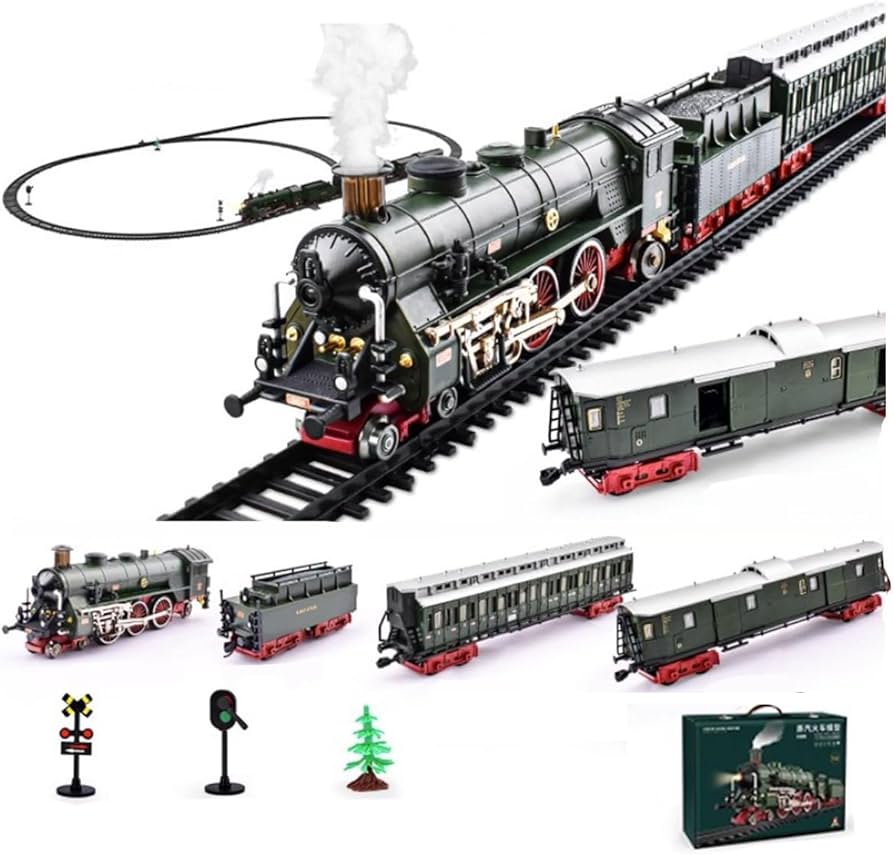 Amazon.com: Generic Alloy Electric Train Set Model, Electric Model