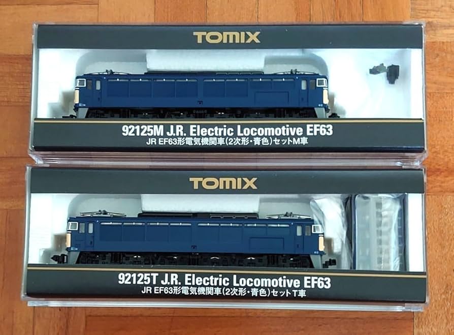 Amazon.co.jp: TOMIX 92125 JR東日本 EF63形 電気機関車 2次形 青色