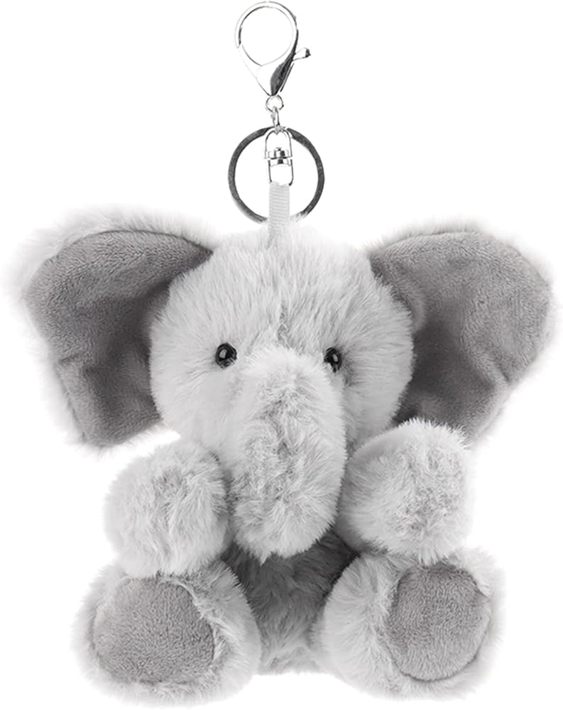 Amazon.com: Apricot Lamb Cute Toys Plush Gray Elephant Stuffed