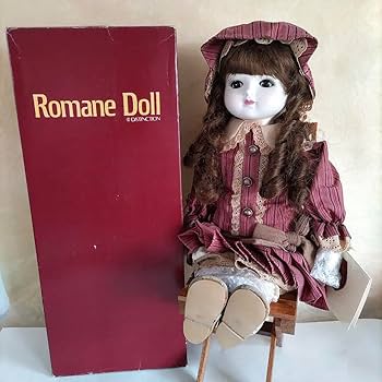 Amazon.co.jp: ビスクドール 人形 オオイケ ロマネドール OIKE 椅子