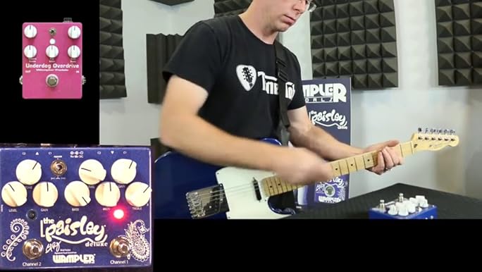 Amazon.com: Wampler Paisley Drive Deluxe Brad Paisley Signature