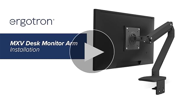 Amazon.com: Ergotron – MXV Single Monitor Arm, VESA Desk Mount