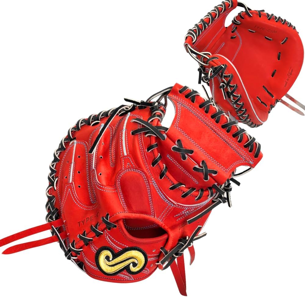 Amazon | 硬式キャッチャーミット 要 捕手用 TYPE-C100 名前の無い