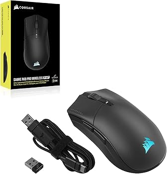 Amazon.co.jp: CORSAIR SABRE RGB PRO WIRELESS ワイヤレス ゲーミング