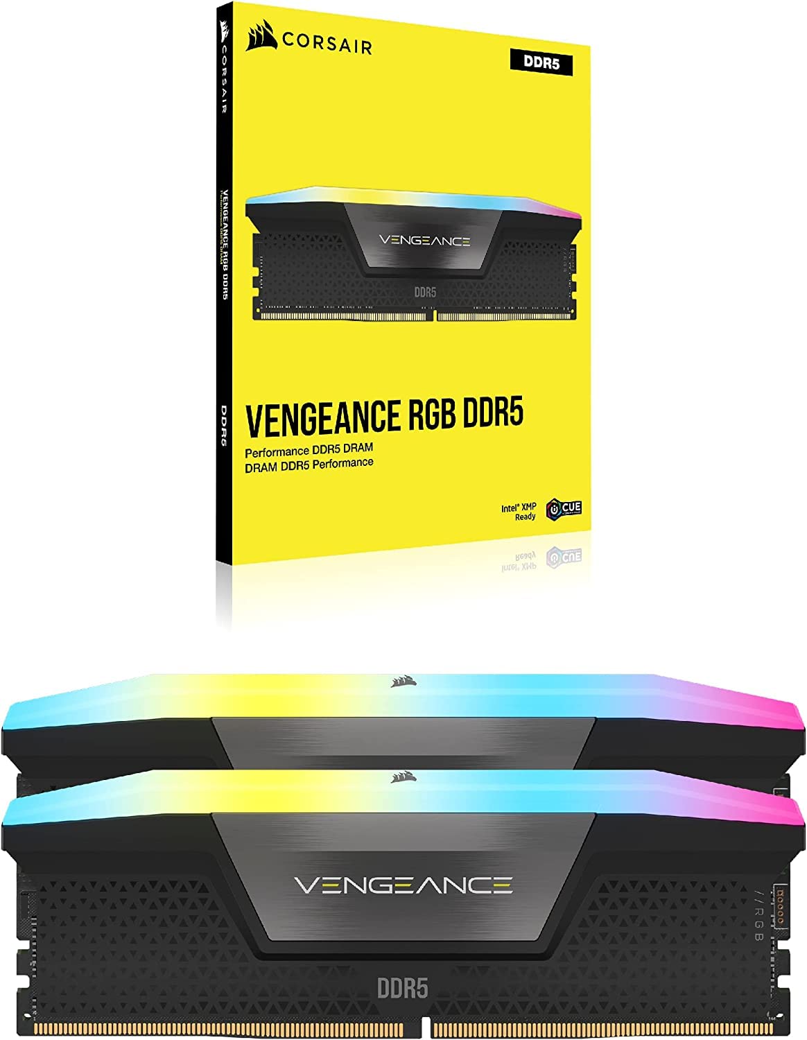 Amazon | CORSAIR DDR5-6400MHz デスクトップPC用メモリ VENGEANCE RGB