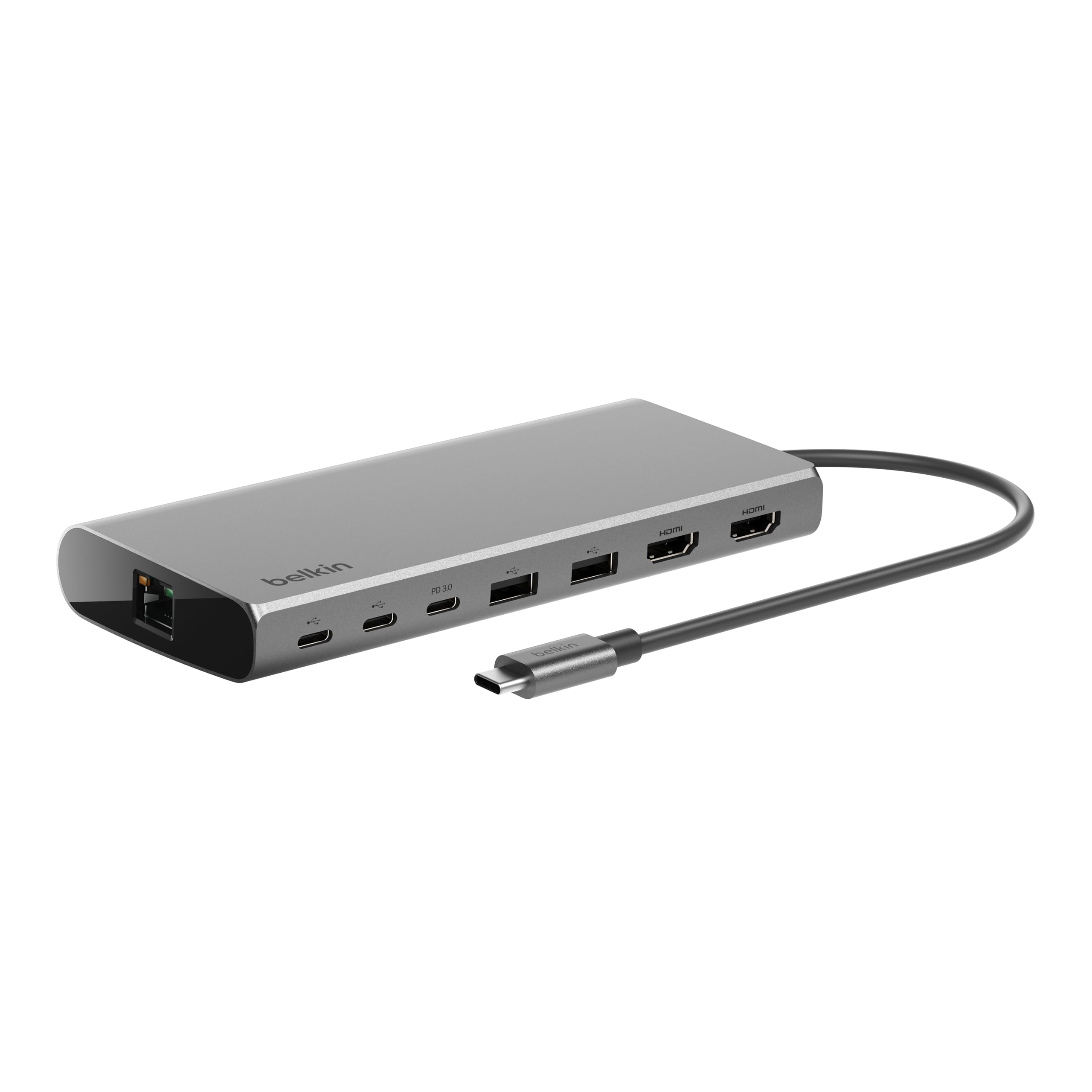 Belkin Universal USB-C 8-in-1 Dual Display Core Hub with 4K Dual